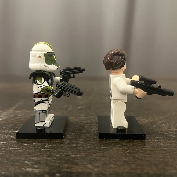 2pc Custom Movie Classic Star Wars Building‎ Block Minifigures Toys Collectible - Picture 2 of 7